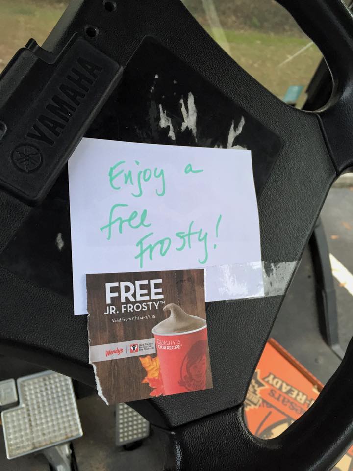A simple act of kindness